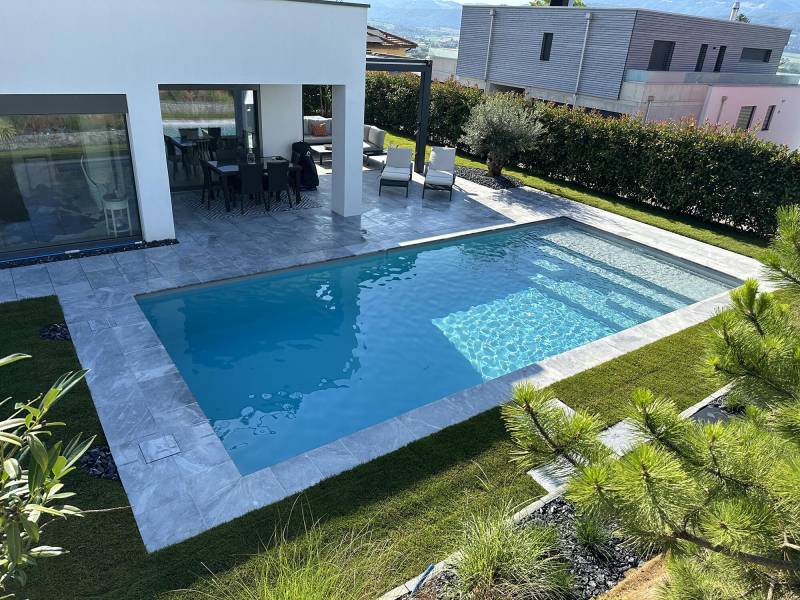 Entreprise pour la vente et l'installation d'une piscine enterrée sur le secteur de Fécamp 76