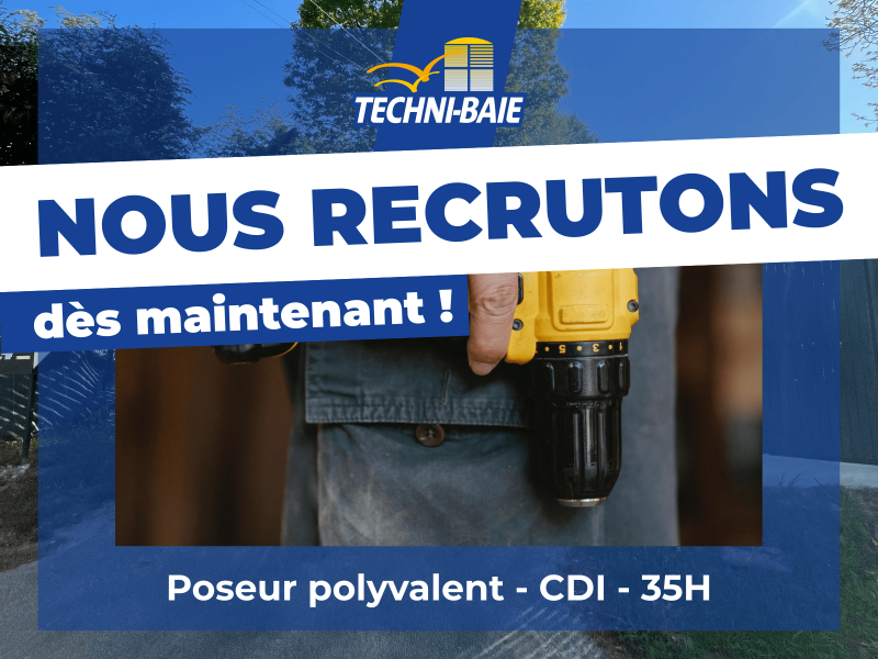 Offre d’emploi : Poseur polyvalent en menuiserie – CDI en Seine-Maritime